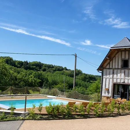 Dom wakacyjny De Charme Avec Piscine Et Vue Panoramique - 6-8 Pers Pays D'auge *